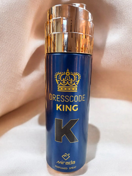 BODY SPRAY DRESSCODE KING 200ml 6.6fl.oz